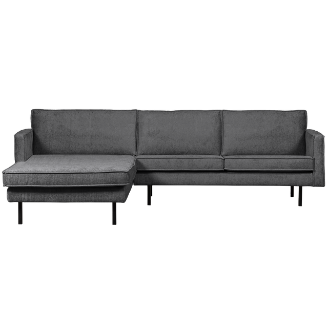 Rodeo Chaise Longue Links Structure Velvet Mountain van BePureHome – Luxe comfort op maat van PureWonen. Vraag naar de beste prijs.