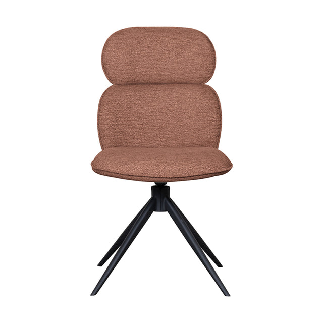 LABEL51 Eetkamerstoel Finn - Coral - Boucle van LABEL51 – Luxe comfort op maat van PureWonen. Vraag naar de beste prijs.