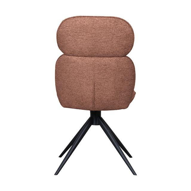 LABEL51 Eetkamerstoel Finn - Coral - Boucle van LABEL51 – Luxe comfort op maat van PureWonen. Vraag naar de beste prijs.