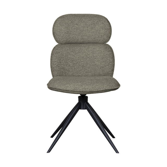 LABEL51 Eetkamerstoel Finn - Truffel grijs - Boucle van LABEL51 – Luxe comfort op maat van PureWonen. Vraag naar de beste prijs.