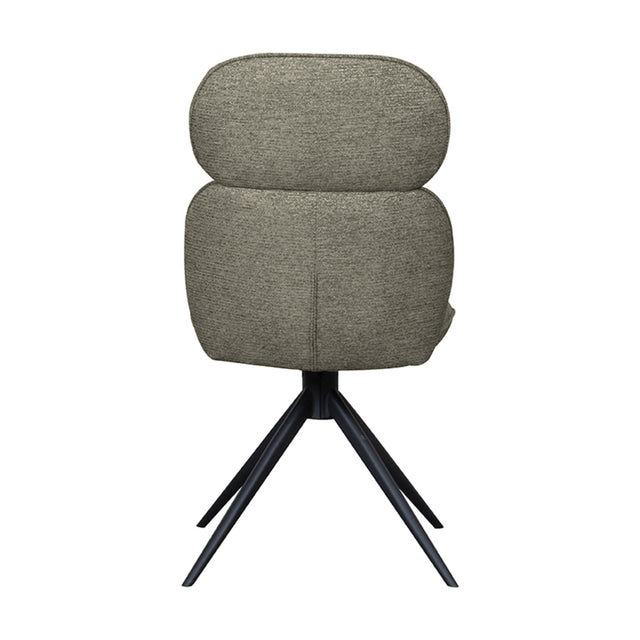 LABEL51 Eetkamerstoel Finn - Truffel grijs - Boucle van LABEL51 – Luxe comfort op maat van PureWonen. Vraag naar de beste prijs.