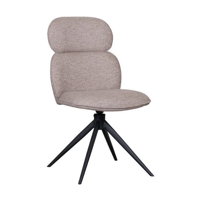 LABEL51 Eetkamerstoel Finn - Naturel - Boucle van LABEL51 - laagste prijs offerte van PureWonen