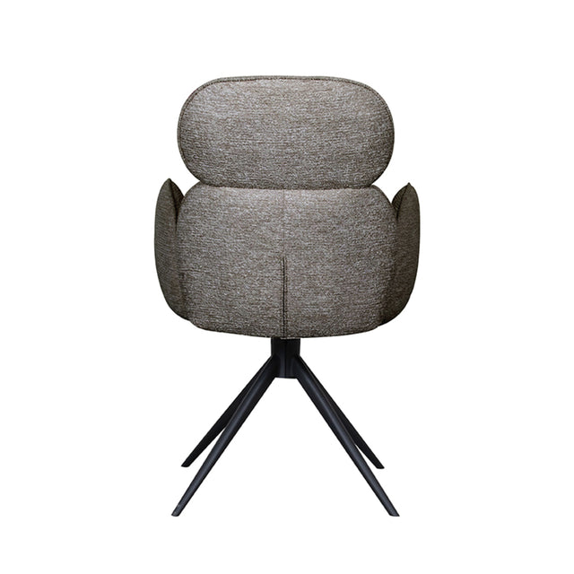 LABEL51 Eetkamerstoel Vidar - Truffel grijs - Boucle van LABEL51 – Luxe comfort op maat van PureWonen. Vraag naar de beste prijs.