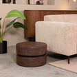 LABEL51 Salontafel Milly - Espresso - Mangohout - 50 cm van LABEL51 - laagste prijs offerte van PureWonen