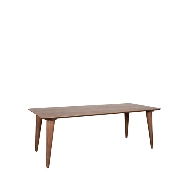 LABEL51 Eetkamertafel Fly - Nature - Mangohout - 220x100 cm van LABEL51 – Luxe comfort op maat van PureWonen. Vraag naar de beste prijs.