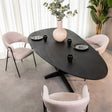LABEL51 Eetkamertafel Rosie - Zwart - Mangohout - 260x110 cm van LABEL51 – Luxe comfort op maat van PureWonen. Vraag naar de beste prijs.