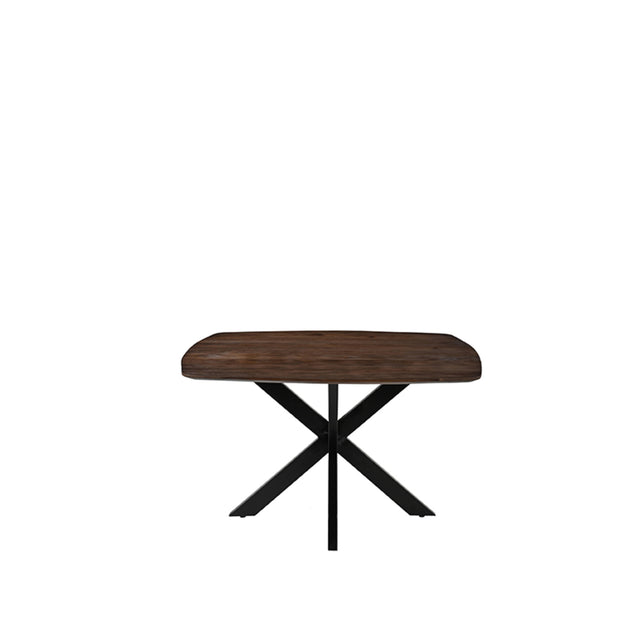 LABEL51 Eetkamertafel Blake - Espresso - Mangohout - 130x130 cm van LABEL51 – Luxe comfort op maat van PureWonen. Vraag naar de beste prijs.
