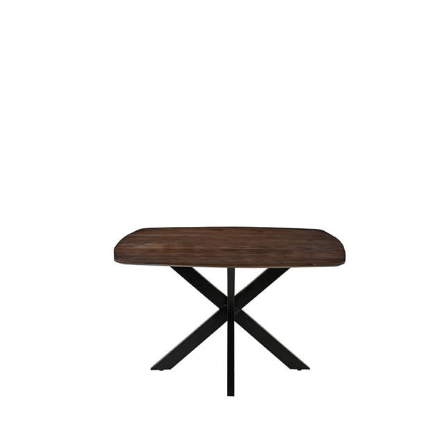 LABEL51 Eetkamertafel Blake - Espresso - Mangohout - 140x140 cm van LABEL51 - laagste prijs offerte van PureWonen