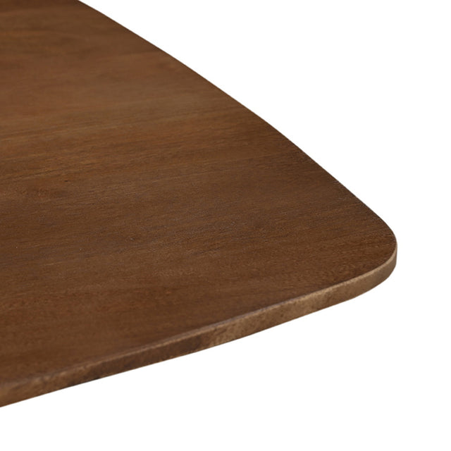 LABEL51 Eetkamertafel Blake - Nature - Mangohout - 130x130 cm van LABEL51 – Luxe comfort op maat van PureWonen. Vraag naar de beste prijs.