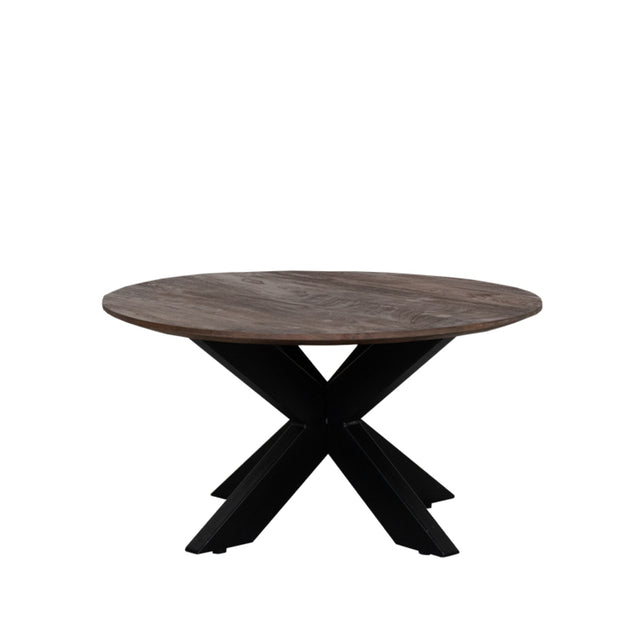 LABEL51 Salontafel Otis - Espresso - Mangohout - 80 cm van LABEL51 – Luxe comfort op maat van PureWonen. Vraag naar de beste prijs.