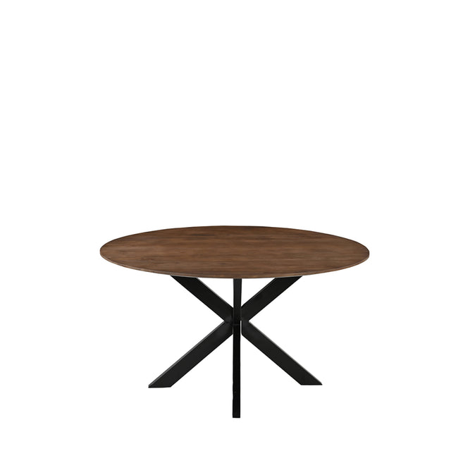LABEL51 Eetkamertafel Otis - Nature - Mangohout - 140 cm - Rond van LABEL51 - laagste prijs offerte van PureWonen