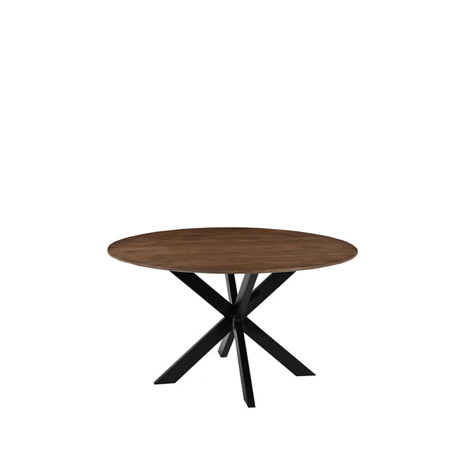 LABEL51 Eetkamertafel Otis - Nature - Mangohout - 140 cm - Rond van LABEL51 - laagste prijs offerte van PureWonen