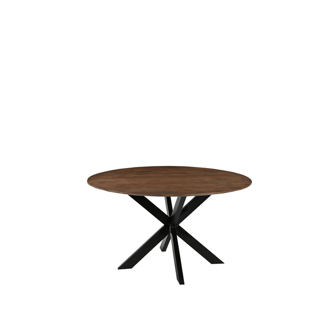 LABEL51 Eetkamertafel Otis - Nature - Mangohout - 130 cm - Rond van LABEL51 - laagste prijs offerte van PureWonen