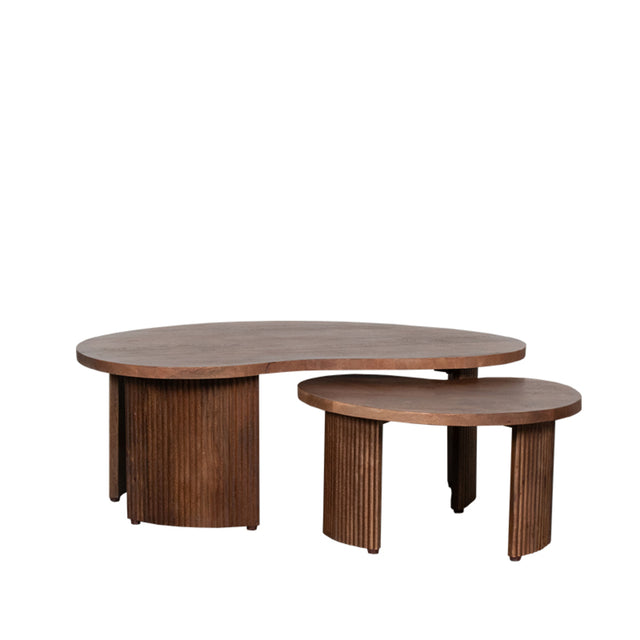 LABEL51 Salontafel Timon - Nature - Mangohout - 100 cm van LABEL51 – Luxe comfort op maat van PureWonen. Vraag naar de beste prijs.
