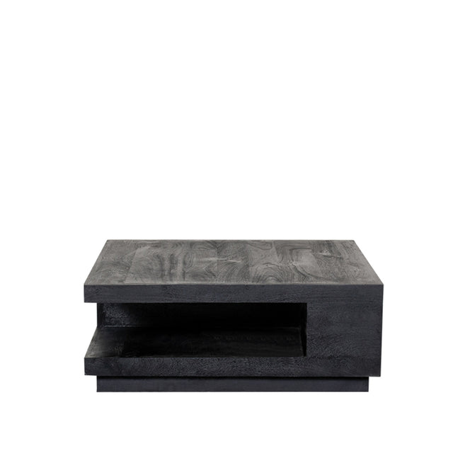 LABEL51 Salontafel Square - Zwart - Mangohout - 80 cm van LABEL51 – Luxe comfort op maat van PureWonen. Vraag naar de beste prijs.