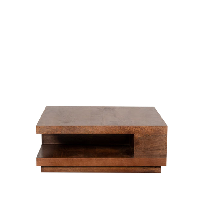 LABEL51 Salontafel Square - Nature - Mangohout - 80 cm van LABEL51 – Luxe comfort op maat van PureWonen. Vraag naar de beste prijs.