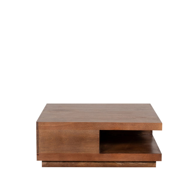 LABEL51 Salontafel Square - Nature - Mangohout - 80 cm van LABEL51 – Luxe comfort op maat van PureWonen. Vraag naar de beste prijs.