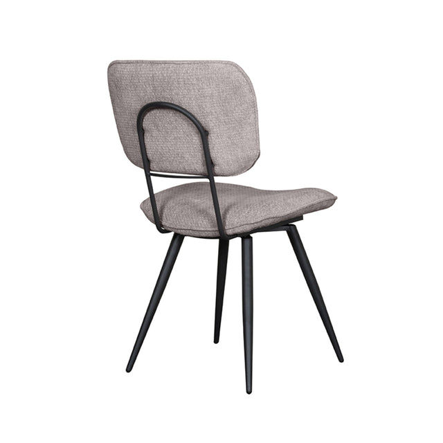 LABEL51 Eetkamerstoel Liva - Stone - Elite van LABEL51 – Luxe comfort op maat van PureWonen. Vraag naar de beste prijs.