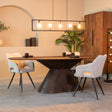 LABEL51 Eetkamertafel Jagger - Espresso - Mangohout van LABEL51 - laagste prijs offerte van PureWonen
