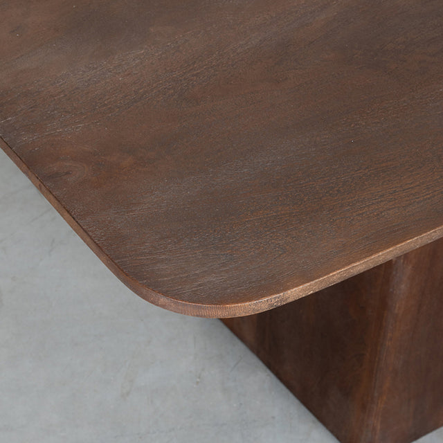 LABEL51 Eetkamertafel Owen - Espresso - Mangohout van LABEL51 – Luxe comfort op maat van PureWonen. Vraag naar de beste prijs.
