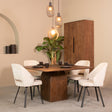 LABEL51 Eetkamertafel Ingo - Espresso - Mangohout van LABEL51 - laagste prijs offerte van PureWonen