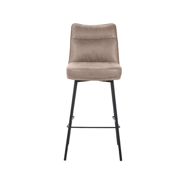 LABEL51 Eetkamerstoel Lennon - Taupe - Micro Suede van LABEL51 – Luxe comfort op maat van PureWonen. Vraag naar de beste prijs.