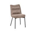 LABEL51 Eetkamerstoel Lennon - Taupe - Micro Suede van LABEL51 – Luxe comfort op maat van PureWonen. Vraag naar de beste prijs.