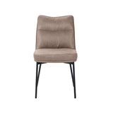 LABEL51 Eetkamerstoel Lennon - Taupe - Micro Suede van LABEL51 – Luxe comfort op maat van PureWonen. Vraag naar de beste prijs.