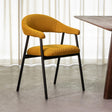 LABEL51 Eetkamerstoel Amaze - Oker - Breathe van LABEL51 – Luxe comfort op maat van PureWonen. Vraag naar de beste prijs.