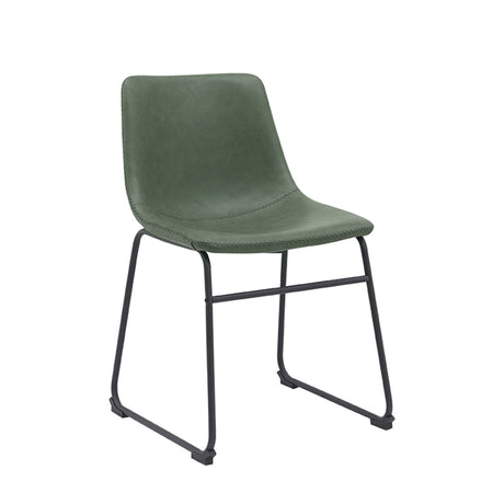 LABEL51 Eetkamerstoel Risto - Hunter - PU-Leder van LABEL51 - laagste prijs offerte van PureWonen