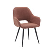 LABEL51 Eetkamerstoel Fer - Terra - Boucle van LABEL51 – Luxe comfort op maat van PureWonen. Vraag naar de beste prijs.