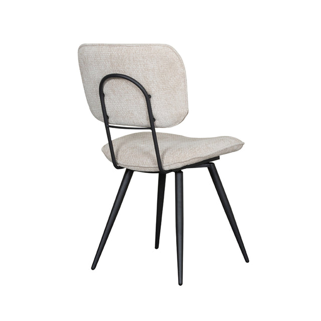 LABEL51 Eetkamerstoel Liva - Naturel - Elite van LABEL51 – Luxe comfort op maat van PureWonen. Vraag naar de beste prijs.