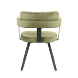 LABEL51 Eetkamerstoel Bardio - Hunter - Fluweel van LABEL51 – Luxe comfort op maat van PureWonen. Vraag naar de beste prijs.