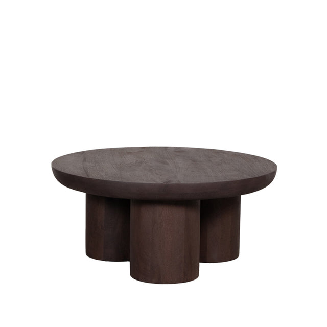 LABEL51 Salontafel Olly - Espresso - Mangohout - 90 cm van LABEL51 – Luxe comfort op maat van PureWonen. Vraag naar de beste prijs.