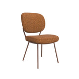 LABEL51 Eetkamerstoel Singapore - Coral - Boucle van LABEL51 – Luxe comfort op maat van PureWonen. Vraag naar de beste prijs.