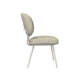 LABEL51 Eetkamerstoel Singapore - Naturel - Boucle van LABEL51 – Luxe comfort op maat van PureWonen. Vraag naar de beste prijs.