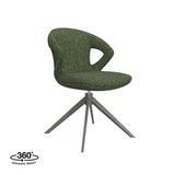 LABEL51 Eetkamerstoel Zurich - Forest - Boucle van LABEL51 – Luxe comfort op maat van PureWonen. Vraag naar de beste prijs.