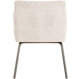 Kam Eetkamerstoel Met Armleuning Off White van WOOOD – Luxe comfort op maat van PureWonen. Vraag naar de beste prijs.