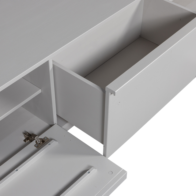 Klink Tv Meubel Grenen Mist [Fsc] van WOOOD – Luxe comfort op maat van PureWonen. Vraag naar de beste prijs.