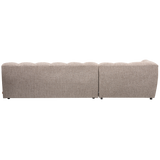 Allure Chaise Longue Links Geweven Stof Bruin Melange van WOOOD – Luxe comfort op maat van PureWonen. Vraag naar de beste prijs.