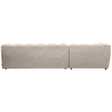 Allure Chaise Longue Links Geweven Stof Naturel Melange van WOOOD – Luxe comfort op maat van PureWonen. Vraag naar de beste prijs.