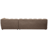 Allure Chaise Longue Rechts Geweven Stof Donkerbruin Melange van WOOOD – Luxe comfort op maat van PureWonen. Vraag naar de beste prijs.