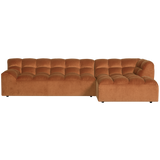 Allure Chaise Longue Rechts Velvet Terra van WOOOD – Luxe comfort op maat van PureWonen. Vraag naar de beste prijs.