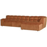 Allure Chaise Longue Rechts Velvet Terra van WOOOD – Luxe comfort op maat van PureWonen. Vraag naar de beste prijs.