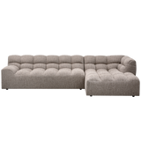 Allure Chaise Longue Rechts Geweven Stof Klei Melange van WOOOD – Luxe comfort op maat van PureWonen. Vraag naar de beste prijs.
