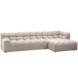 Allure Chaise Longue Rechts Geweven Stof Naturel Melange van WOOOD – Luxe comfort op maat van PureWonen. Vraag naar de beste prijs.