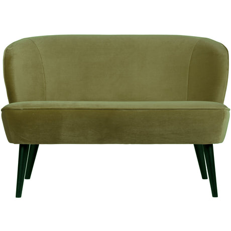 Sara Bankje Fluweel Army van WOOOD – Luxe comfort op maat van PureWonen. Vraag naar de beste prijs.