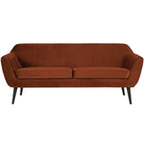 Rocco Sofa 187 Cm Fluweel Roest van WOOOD - laagste prijs offerte van PureWonen
