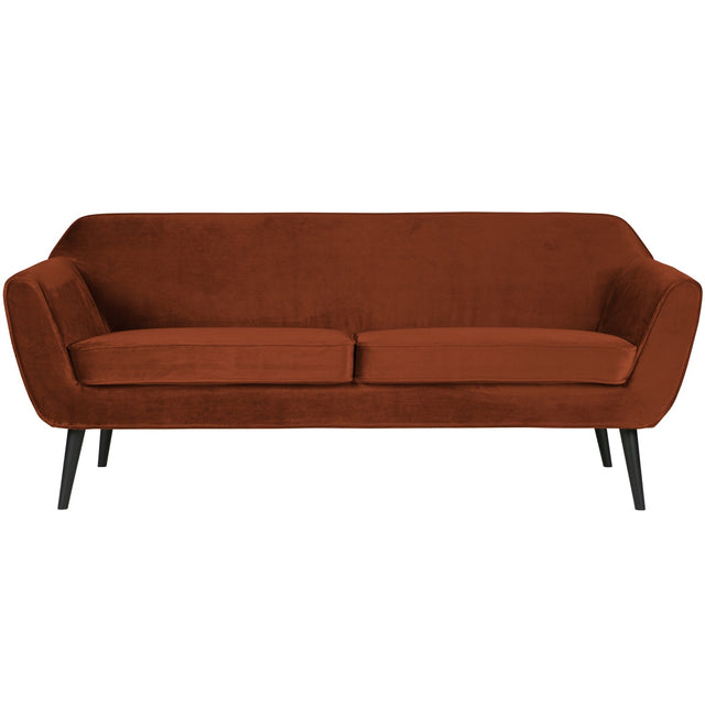 Rocco Sofa 187 Cm Fluweel Roest van WOOOD - laagste prijs offerte van PureWonen