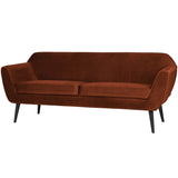 Rocco Sofa 187 Cm Fluweel Roest van WOOOD - laagste prijs offerte van PureWonen